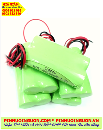 Pin sạc NiMh 2.4v AA1500mAh; Pin sạc điện thoại bàn không dây 2.4v AA1500mAh /Nhận ghép pin